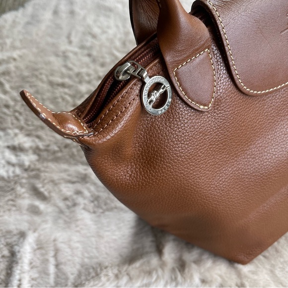 Longchamp Calfskin Leather Tote - Picture 9 of 16
